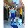 Στολισμός Βάπτισης με Μπαλόνια με θέμα τον αγαπημένο Μίκυ σε φιγούρα