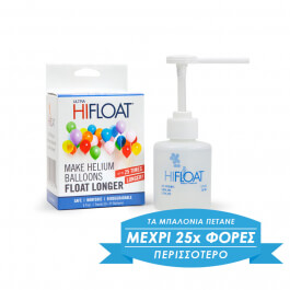 Ειδικό Hi-Float gel για 50 μπαλόνια με ήλιον για να πετάνε μέχρι και δύο εβδομάδες περισσότερο