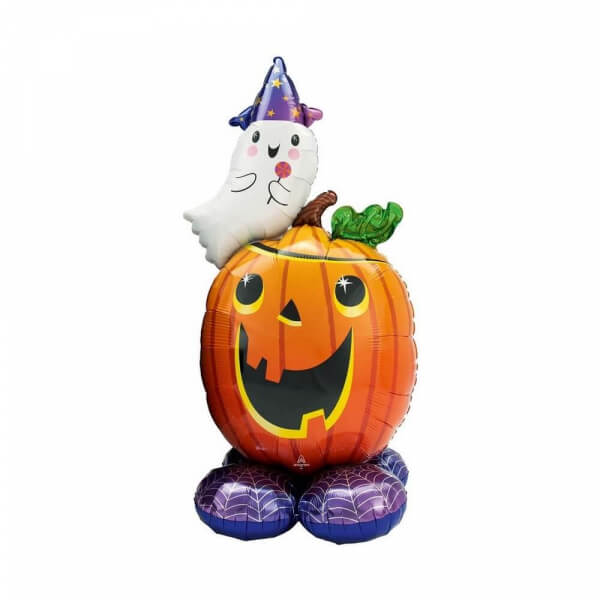 Μπαλόνι AirLoonz "Pumpkin & Ghost" 142εκ. - Κωδικός: A4242011 - Anagram
