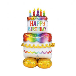 Μπαλόνι AirLoonz "Birthday Cake" 134εκ. - Κωδικός: A4244911 - Anagram