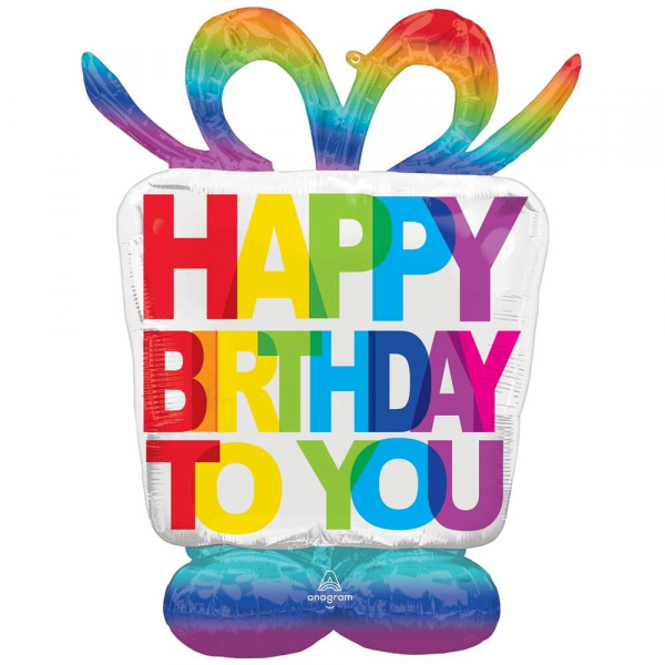 Μπαλόνι AirLoonz "Birthday Present" 127εκ. - Κωδικός: A4282911 - Anagram