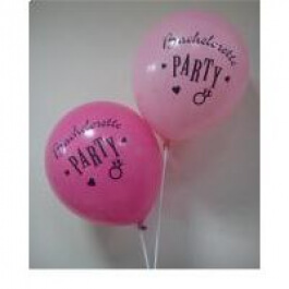 Μπαλόνια Latex "Bachelorette Party" 30εκ. (6 τεμάχια) - Κωδικός: 161124 - SmileStore