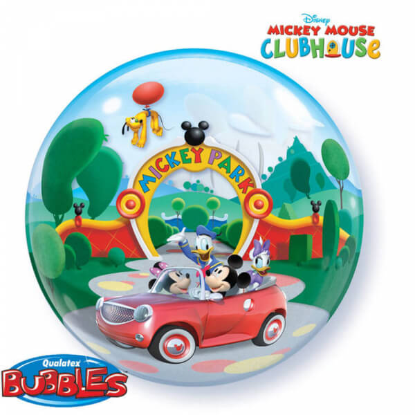 Μπαλόνι Bubble "Mickey Club House" 56εκ. - Κωδικός: 19027 - Qualatex