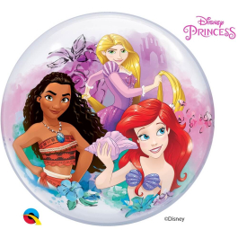 Μπαλόνι Bubble "Disney Princess Characters" 56εκ. - Κωδικός: 23283 - Qualatex