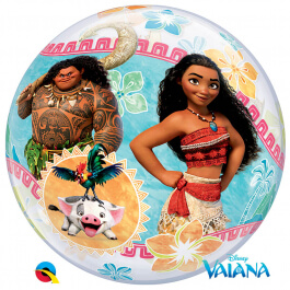 Μπαλόνι Bubble "Princess Vaiana" 56εκ. - Κωδικός: 49078 - Qualatex