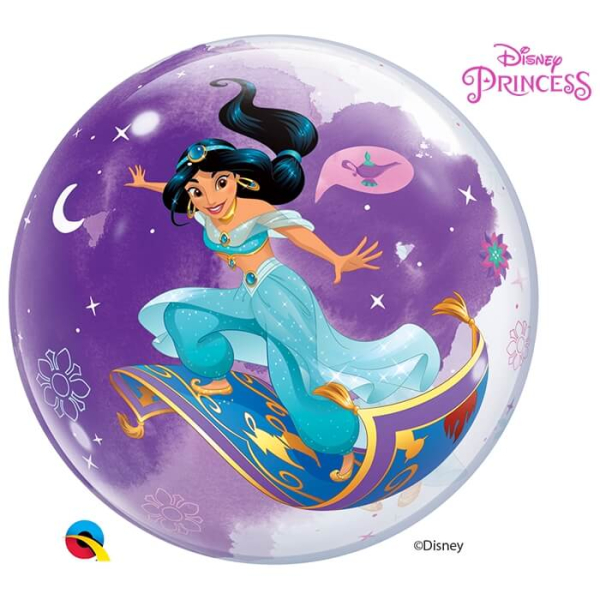 Μπαλόνι Bubble "Disney Princess Jasmine" 56εκ. - Κωδικός: 87533 - Qualatex