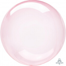 Μπαλόνι Clearz σφαιρικό 43cm - Διάφανο Crystal Dark Pink - Κωδικός: A8284811 - Anagram