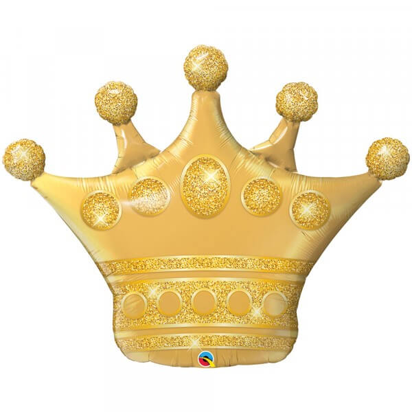 Μπαλόνι Foil Στέμμα "Golden crown" 104εκ.. - 49343