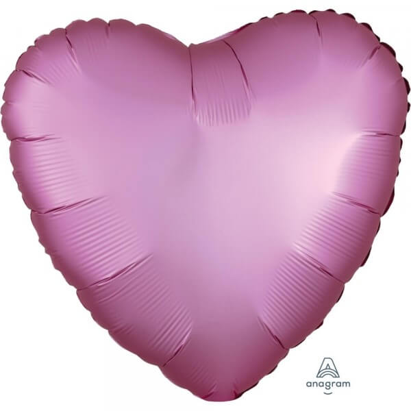 Μπαλόνι Foil "Καρδιά Satin Luxe Flamingo" 43εκ. - Κωδικός: A3682201 - Anagram
