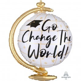 Μπαλόνι Foil "Go Change the World" 58εκ. - Κωδικός: A4091601 - Anagram
