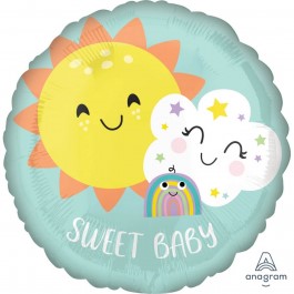 Μπαλόνι Foil "Sweet Baby Rainbow" 43εκ. - Κωδικός: A4167301 - Anagram