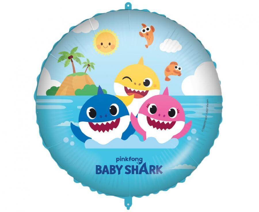 Μπαλόνι Foil "Baby Shark - Fun in the Sun" 46εκ.