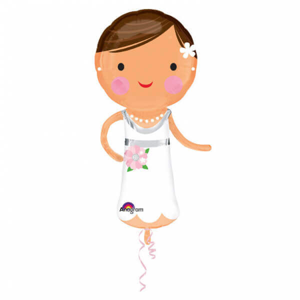 Μπαλόνι Foil "Lovely Bride ​101εκ. ύψος - Κωδικός: A3123501 - Anagram