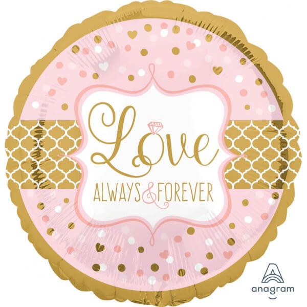 Μπαλόνι Foil "Always & Forever" 46εκ. - Κωδικός: A3357101 - Anagram