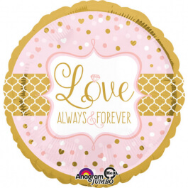 Μπαλόνι Foil "Love Always & Forever" 71εκ. - Κωδικός: A3445501 - Anagram