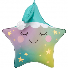 Μπαλόνι Foil "Multi Sleepy Little Star" 63εκ. - Κωδικός: A4154801 - Anagram