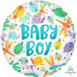 Μπαλόνι Foil "Baby Boy Watercolor" 43εκ. - Κωδικός: A4165801 - Anagram