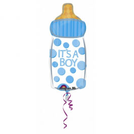 Μπαλόνι Foil "Μπιμπερό Its A Boy" 25εκ. x 58εκ. - Κωδικός: A2680201 - Anagram