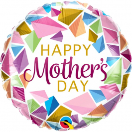Μπαλόνι Foil "Mother's Day Colorful Gems" 46εκ. - Κωδικός: 17533 - Qualatex