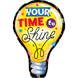 Μπαλόνι Foil "Your Time to Shine" 101εκ. - Κωδικός: 23922 - Qualatex