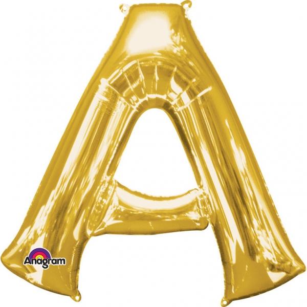 Μπαλόνι Γράμμα "A" μεγάλο - Anagram - χρυσό - Κωδικός: A3294701 - Anagram