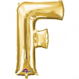 Μπαλόνι Γράμμα "F" μεγάλο - Anagram - χρυσό - Κωδικός: A3295701 - Anagram