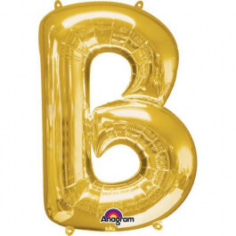 Μπαλόνι Γράμμα "B" μικρό - Anagram - χρυσό
