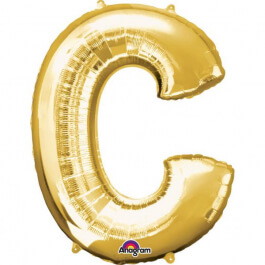 Μπαλόνι Γράμμα "C" μικρό - Anagram - χρυσό - Κωδικός: A3301601 - Anagram