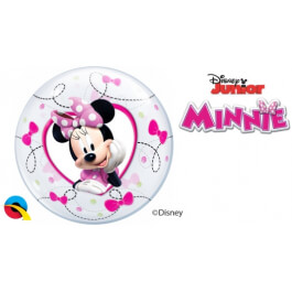 Μπαλόνια Air Bubble μικρά "Minnie" 30εκ (10 τεμάχια) - Κωδικός: 22880 - Qualatex