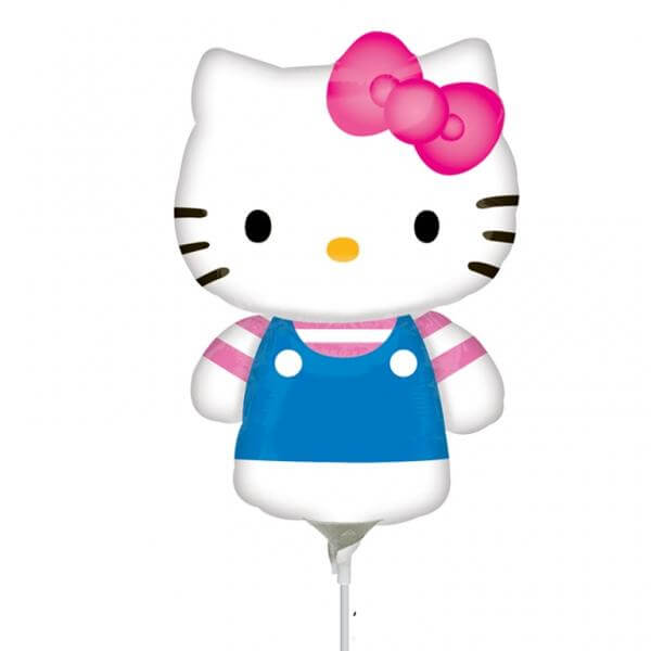 Μπαλόνι Foil μικρό για στικ "Hello Kitty Summer" 23εκ. - Κωδικός: A2184402 - Anagram