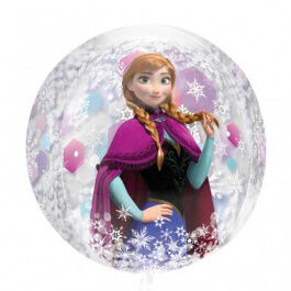 Μπαλόνι Foil ORBZ Σφαιρικό "Frozen Διάφανο" 43εκ. - Κωδικός: A3018701 - Anagram