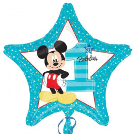 Μπαλόνι Foil "Αστέρι 1st Birthday Mickey" 48εκ. - Κωδικός: A3433501 - Anagram