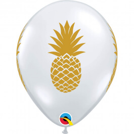 Μπαλόνια Latex "Pineapple" 28εκ. (5 τεμάχια) - Κωδικός: 57552 - Qualatex