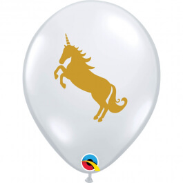 Μπαλόνια Latex "Unicorn" 28εκ. (5 τεμάχια) - Κωδικός: 57553 - Qualatex