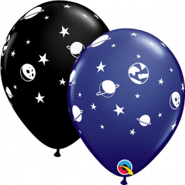 Μπαλόνια Latex "Celestial Fun" 28εκ. (6 τεμάχια) - Κωδικός: 89443 - Qualatex