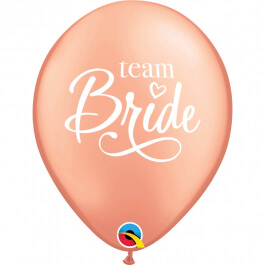 Μπαλόνια Latex "Team Bride" 28εκ. (6 τεμάχια) - Κωδικός: 90955 - Qualatex
