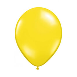 Μπαλόνια Qualatex "Διάφανο Citrine Yellow" 28εκ. - Κωδικός: 43740 - Qualatex