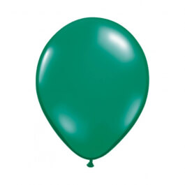 Μπαλόνια Qualatex "Διάφανο Emerald Green" 28εκ. - Κωδικός: 43744 - Qualatex