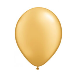 Μπαλόνια Qualatex "Χρυσό" 28εκ. - Κωδικός: 43749 - Qualatex