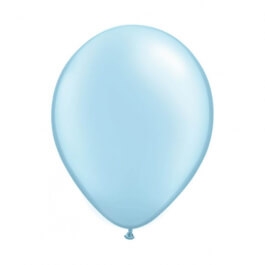 Μπαλόνια Qualatex "Περλέ Light Blue" 28εκ. - Κωδικός: 43777 - Qualatex