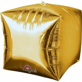 Μπαλόνι Foil Cubez 40εκ - Χρυσό - Κωδικός: A2833699 - Anagram
