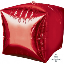 Μπαλόνι Foil Cubez 40εκ - Κόκκινο - Κωδικός: A2833799 - Anagram
