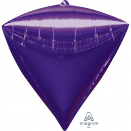 Μπαλόνι Deco Diamondz 43cm - Μωβ - Κωδικός: A2834299 - Anagram