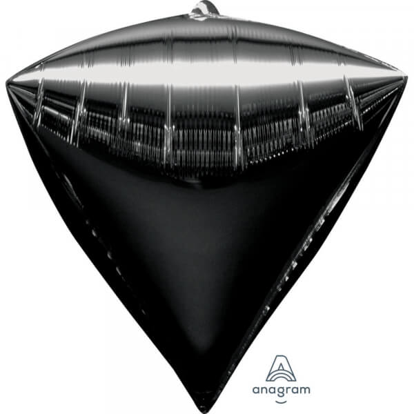 Μπαλόνι Deco Diamondz 43cm - Μαύρο - Κωδικός: A2834699 - Anagram