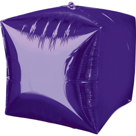 Μπαλόνι Foil Cubez 40εκ - Μωβ - Κωδικός: A2839099 - Anagram