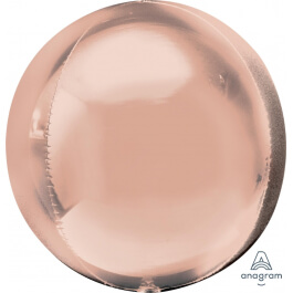 Μπαλόνι Deco ORBZ σφαιρικό 43εκ. - Ροζ χρυσό - Κωδικός: A3618101 - Anagram