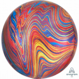 Μπαλόνι Foil ORBZ σφαιρικό "Colorful Marblez" 43εκ. - Κωδικός: A4139701 - Anagram
