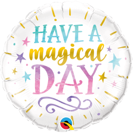 Μπαλόνι Foil "Have a Magical Day" 46εκ. - Κωδικός: 57262 - Qualatex