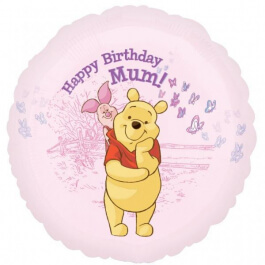 Μπαλόνι Foil "Winnie Birthday Mum" 46εκ. - Κωδικός: A2416401 - Anagram