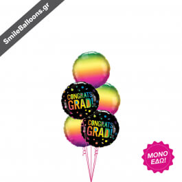 Μπουκέτο μπαλονιών "Celebrating You Grad" - Κωδικός: 9511010 - SmileStore